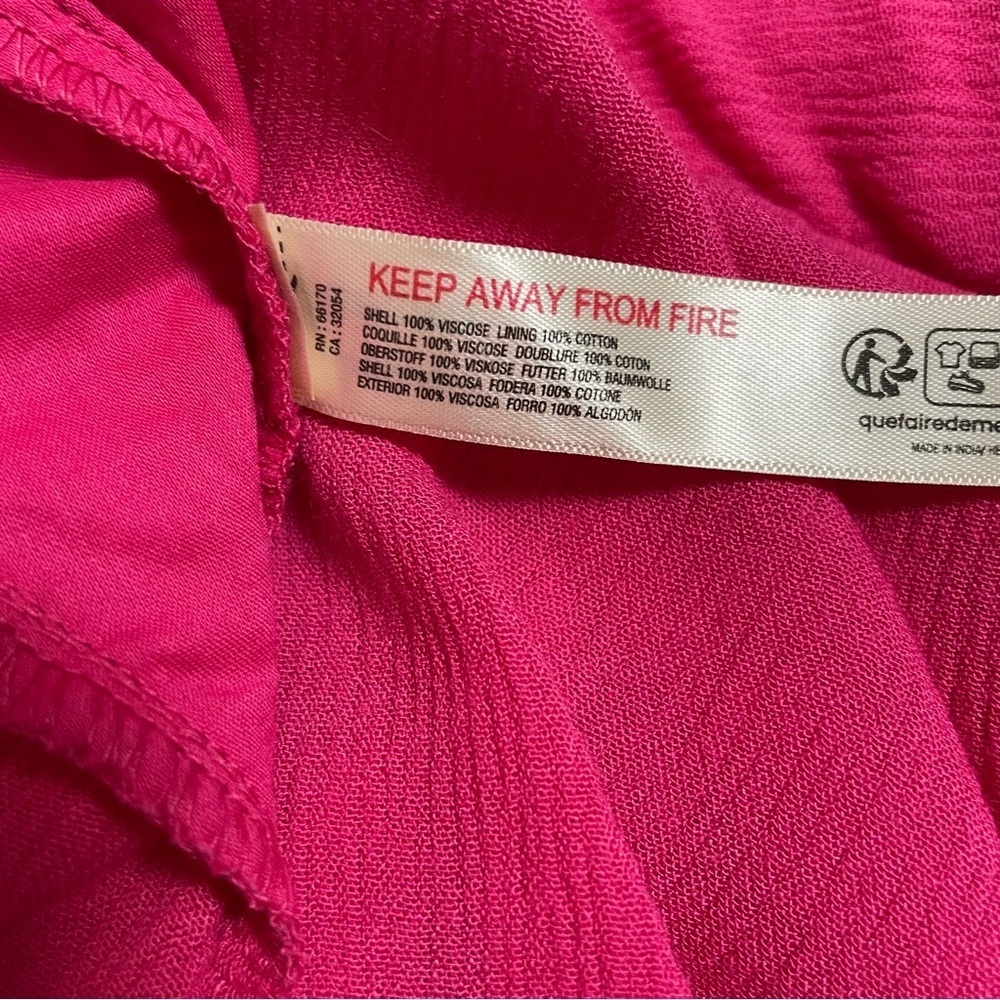 New Free People Pink Tumi Tunic Dress Size S - Picture 8 of 10